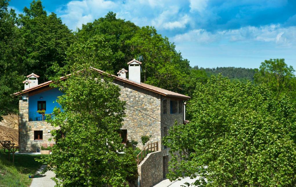 Mas Serrat De La Teia Sant Joan de les Abadesses Bagian luar foto